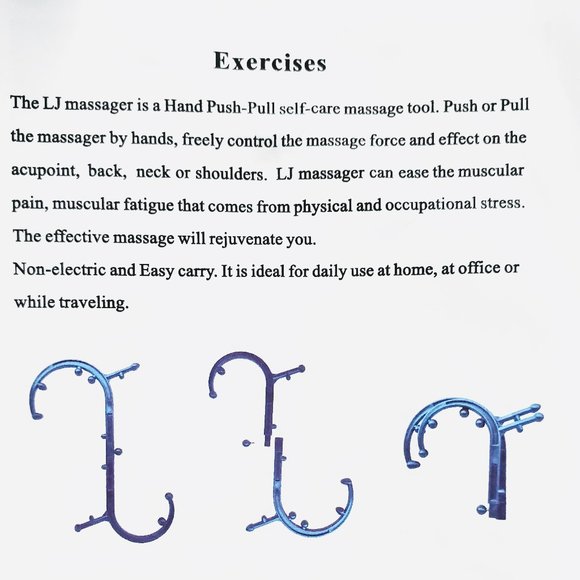 **NEW** UniForU Trigger Point Body Massager (Blue) - Picture 2 of 10